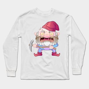 funny gnome Long Sleeve T-Shirt